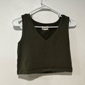 Lou gray crop tank size small